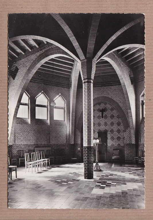 CARTE POSTALE CPSM NOIR & BLANC / VANVES PRIEURE SAINTE-BATHILDE LE CHAPITRE
