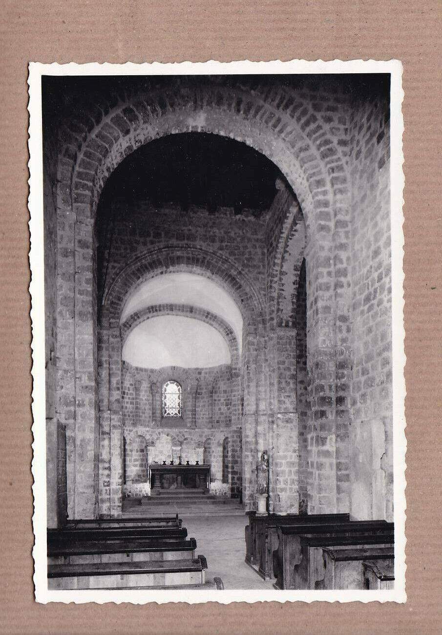 CARTE POSTALE CPSM NOIR & BLANC / DOMFRONT EGLISE DE N.-D. SUR L'EAU