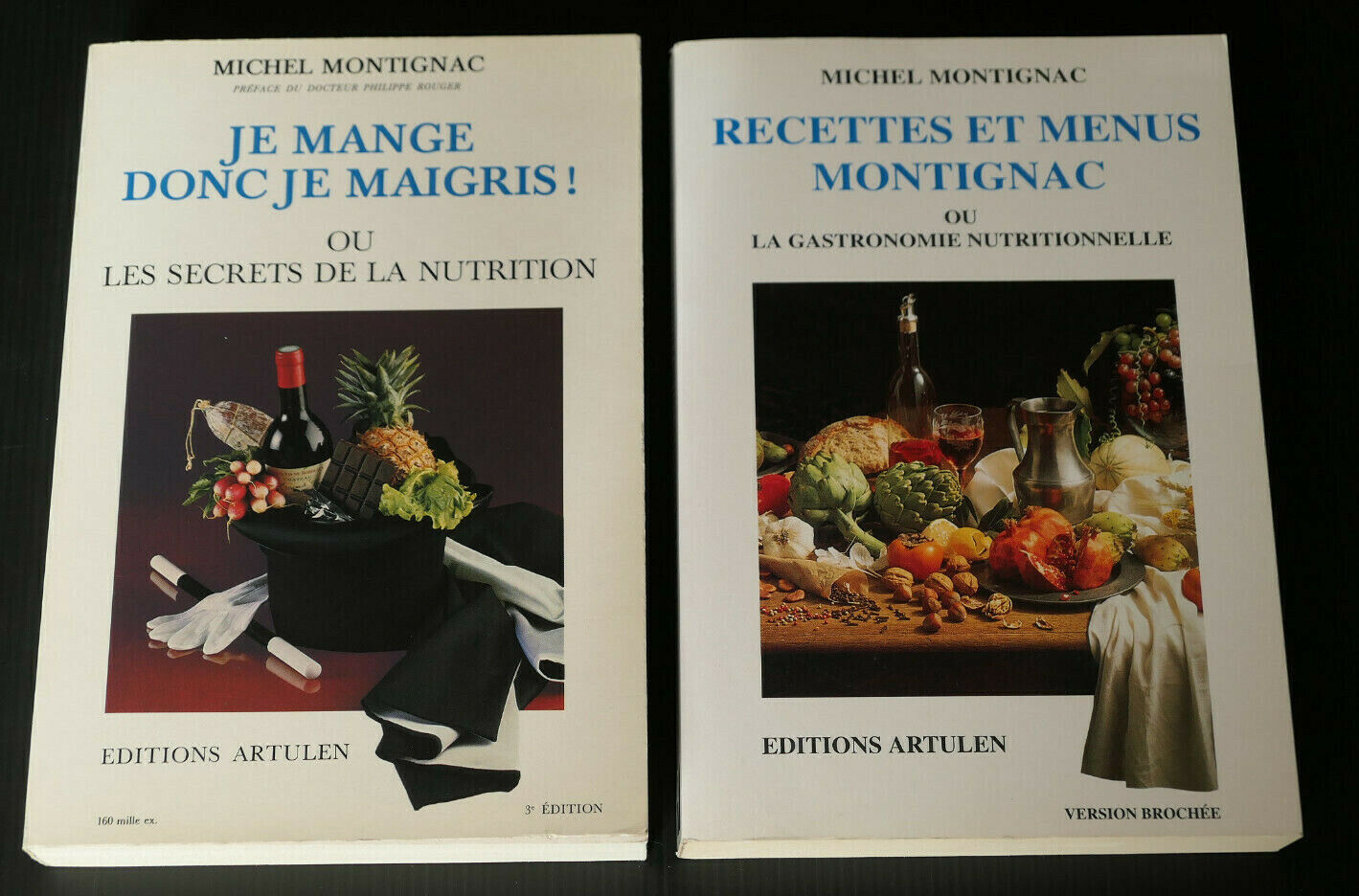 MICHEL MONTIGNAC / NUTRITION GASTRONOMIE DIETETIQUE RECETTES / ARTULEN