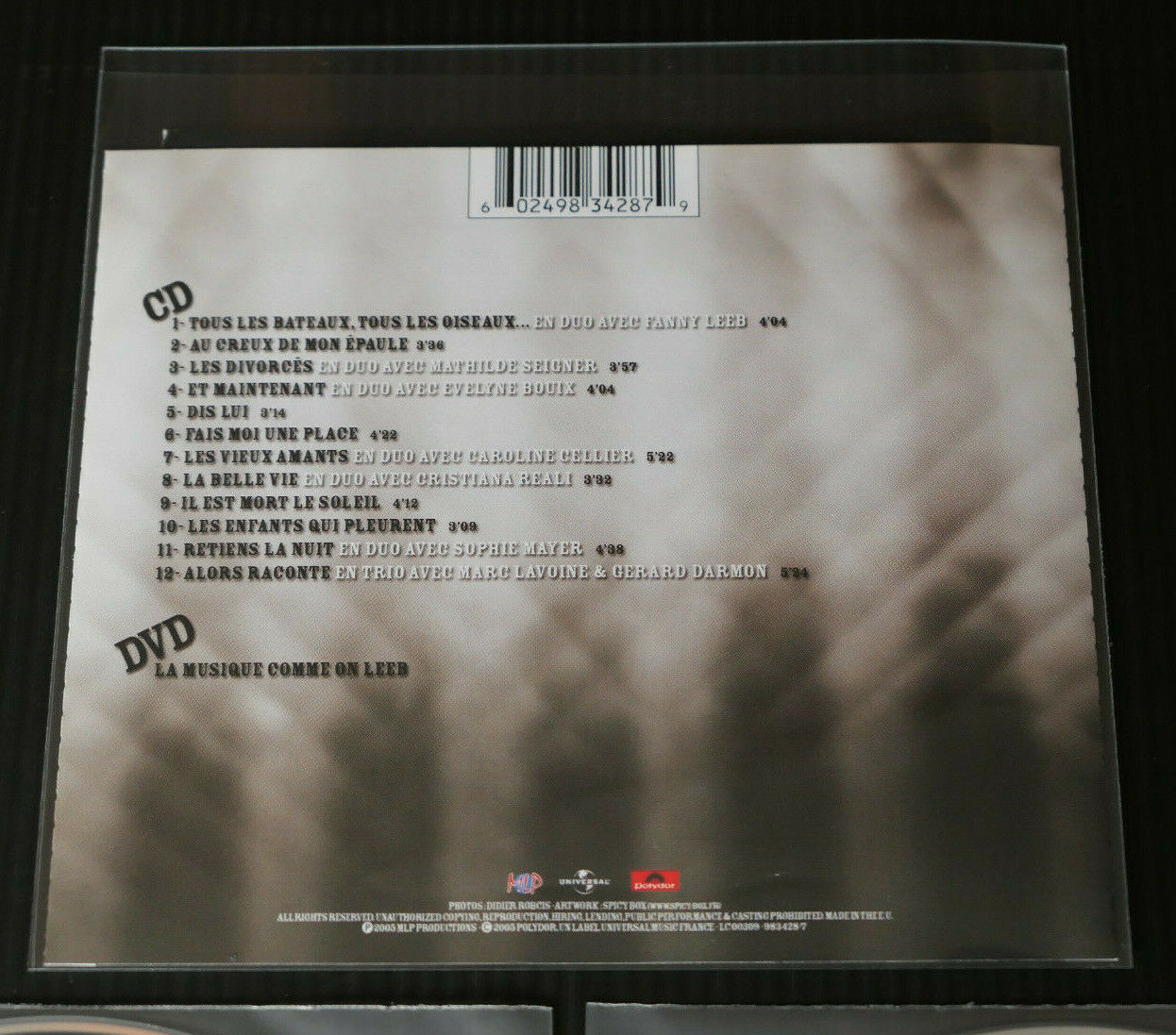 CD + DVD MICHEL LEEB / JE TE DONNERAI / 2005