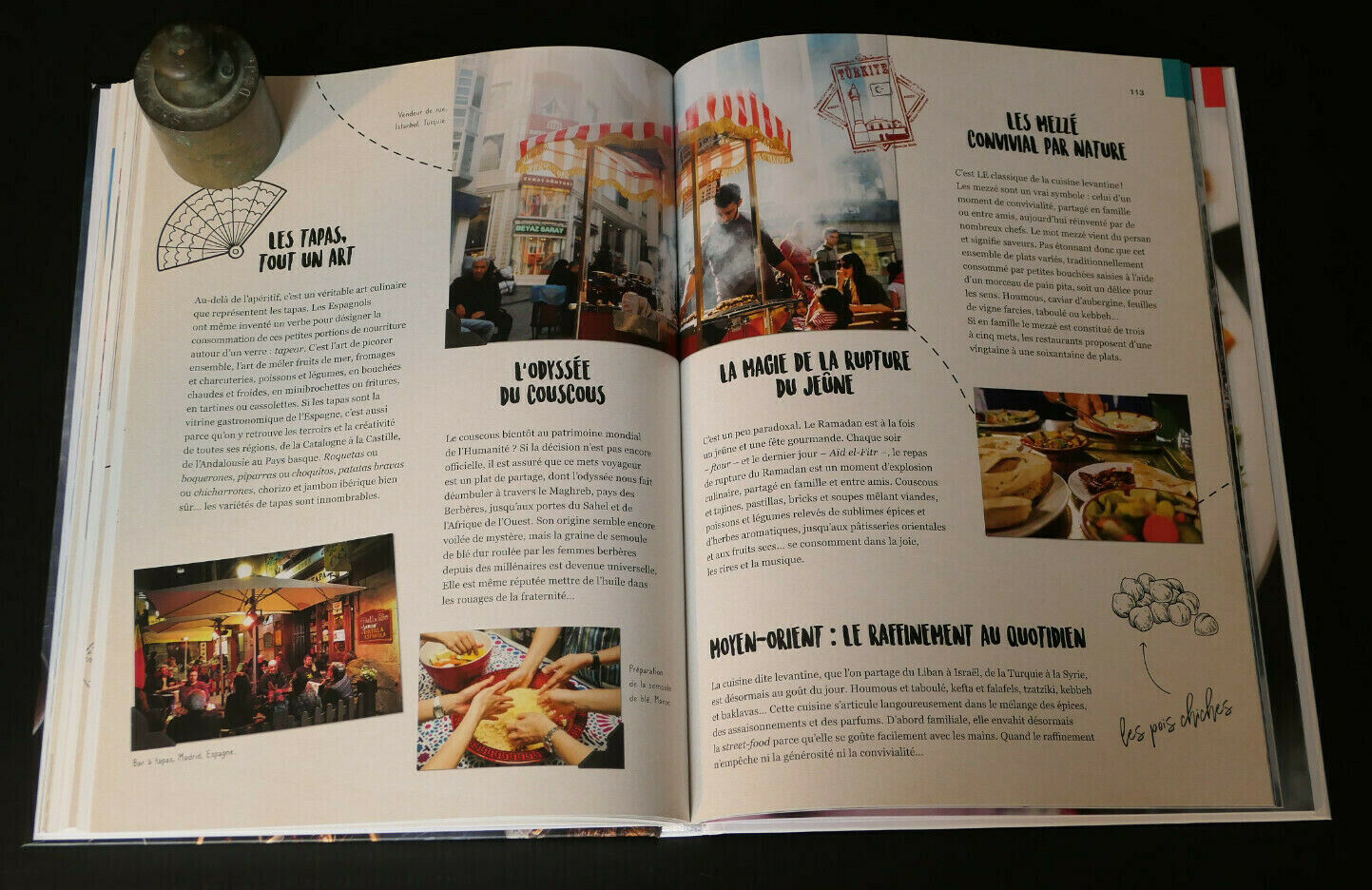 EVASIONS GOURMANDES CARNET DE VOYAGE EN 65 RECETTES THERMOMIX VORWERK 2019
