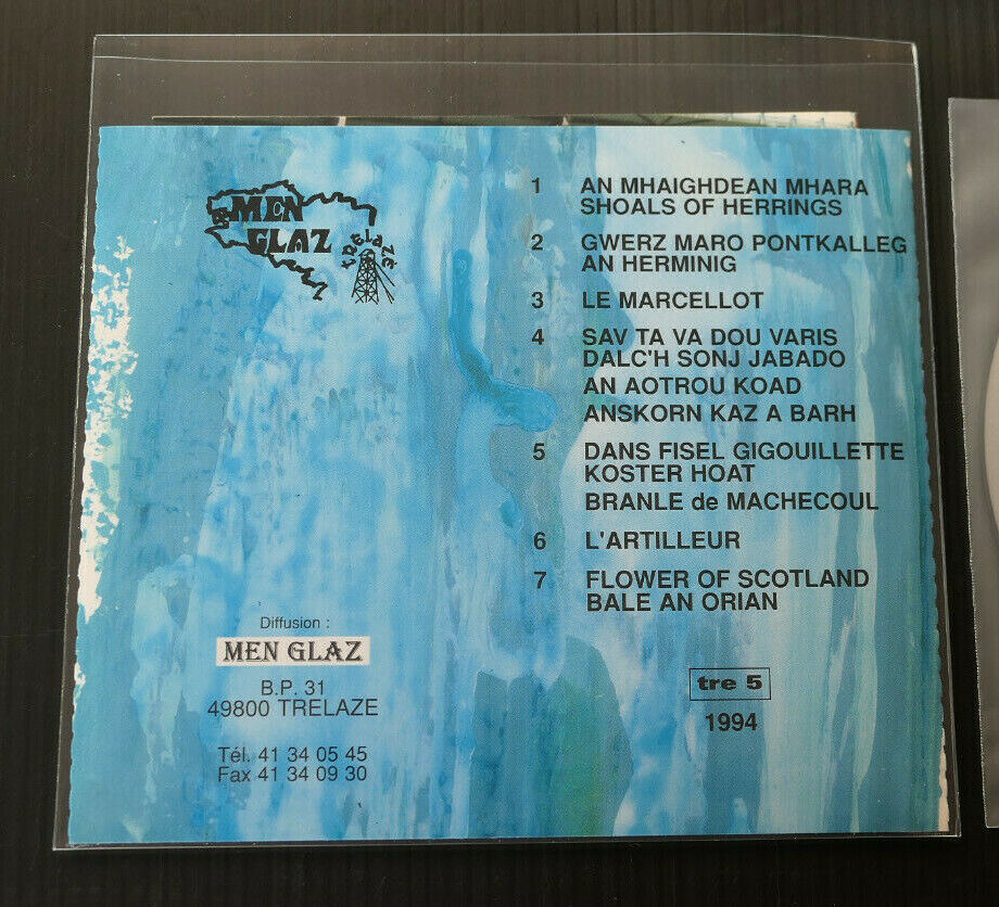 CD BAGAD MEN GLAZ / 35 ANS / 1994 / TRELAZE