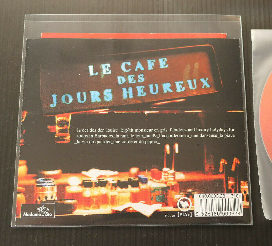 CD LES HURLEMENTS D'LEO / LE CAFE DES JOURS HEUREUX / PIAS HDL 01