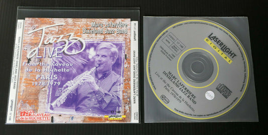 CD MARC LAFERRIERE DIXIELAND JAZZ BAND LIVE PARIS CAVEAU DE LA HUCHETTE 1978/79