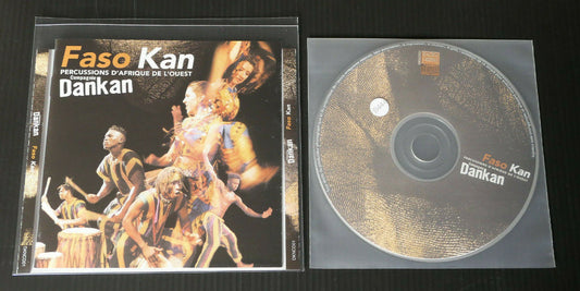 CD FASO KAN PERCUSSIONS D'AFRIQUE DE L'OUEST COMPAGNIE DANKAN 2002