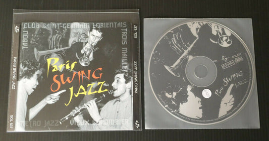 CD PARIS SWING JAZZ / COMPILATION 18 TITRES / 2003