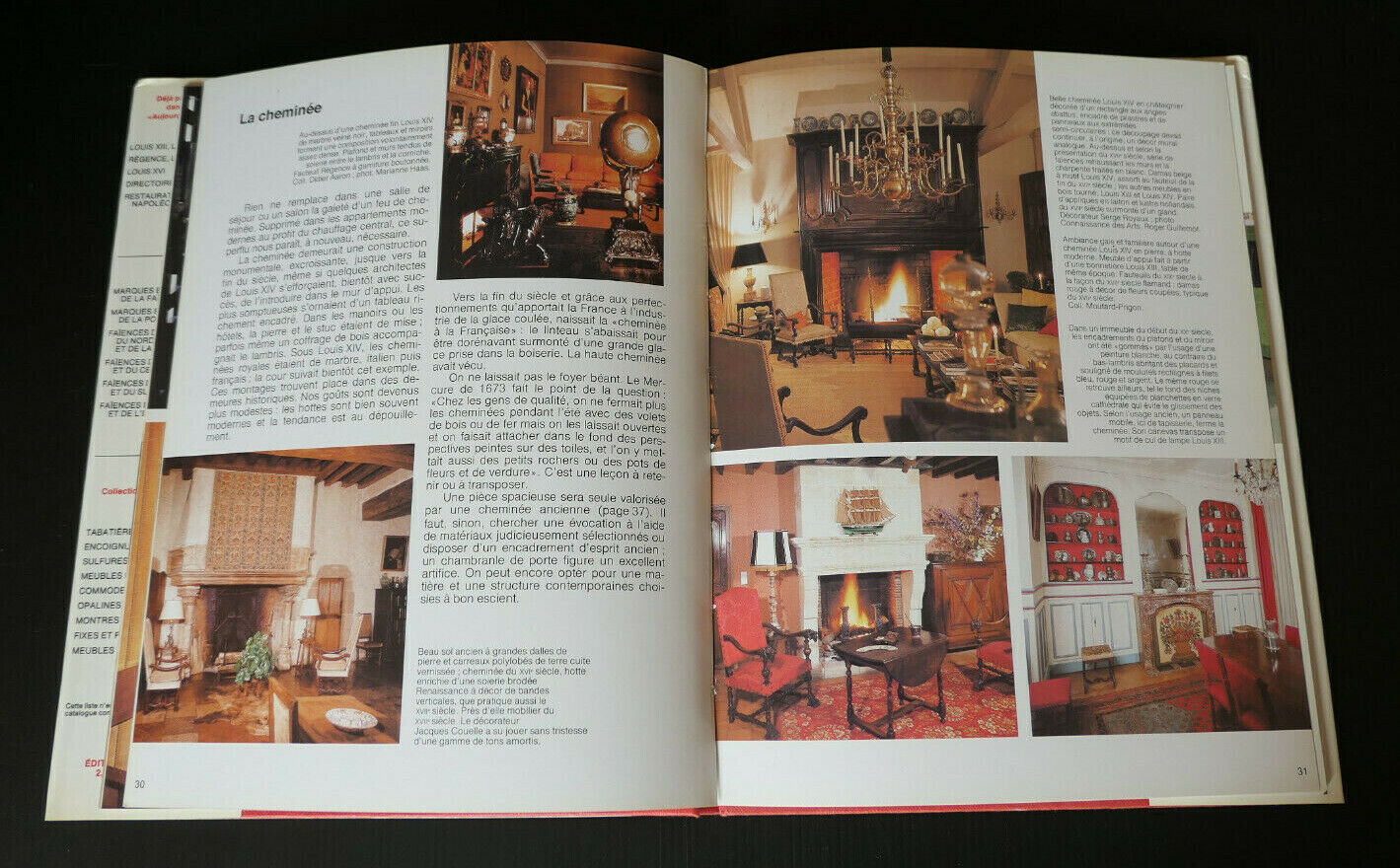 LOT DE 5 LIVRES CHARLES MASSIN / MOBILIER ANTIQUITES DECORATION ART STYLE