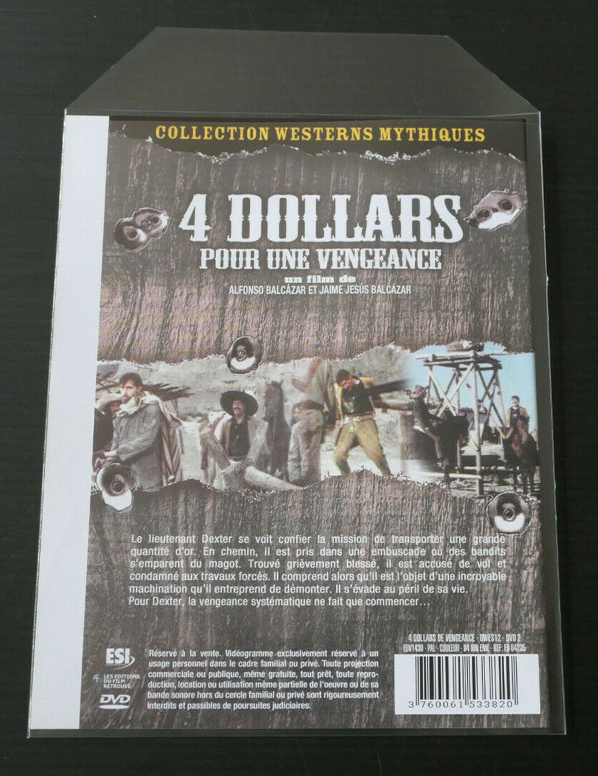 DVD WESTERN / 4 DOLLARS POUR UNE VENGEANCE / BALCAZAR