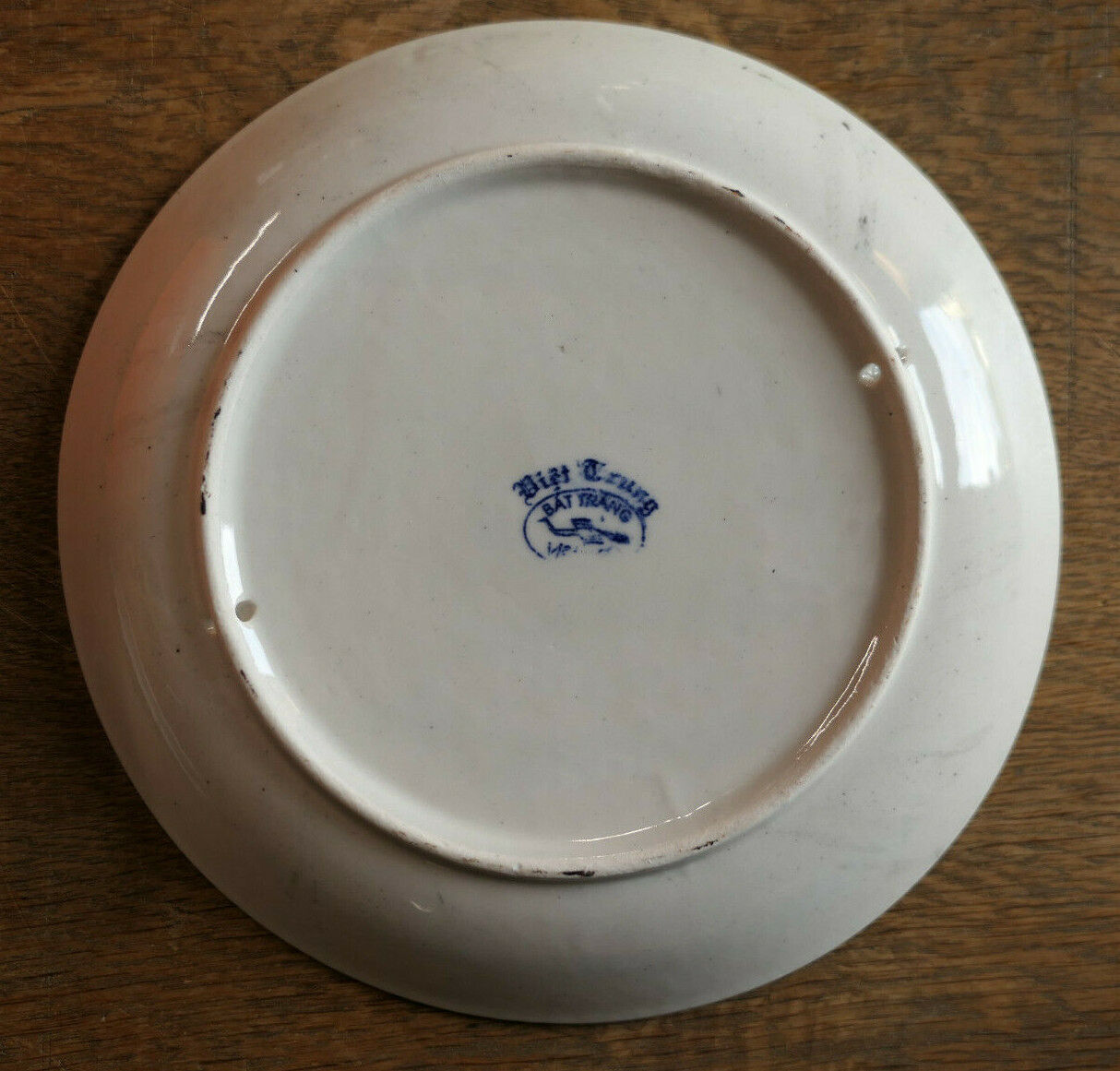 ASSIETTE HANDPAINTED DECO PLATE VIETNAM VIET TRUNG BAT TRANG CHUA CAU HOI AN