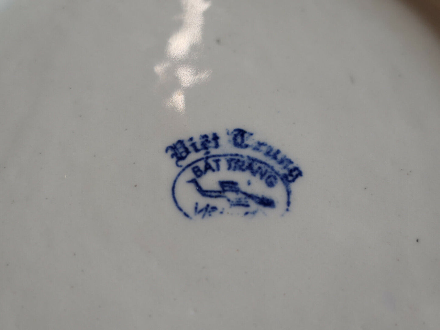 ASSIETTE HANDPAINTED DECO PLATE VIETNAM VIET TRUNG BAT TRANG CHUA CAU HOI AN