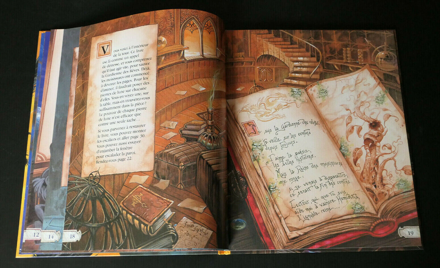 LA TOUR AUX 100 MENACES / LIVRE-JEU / GRUND 1996