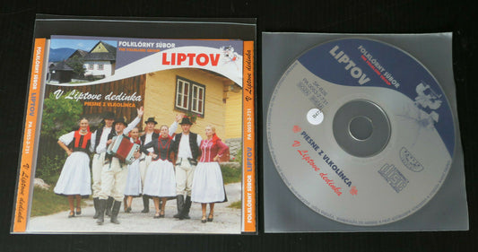 CD LIPTOV / FOLKLORNY SUBOR THE FOLKLORE GROUP / 2006 PAVLIK RECORDS