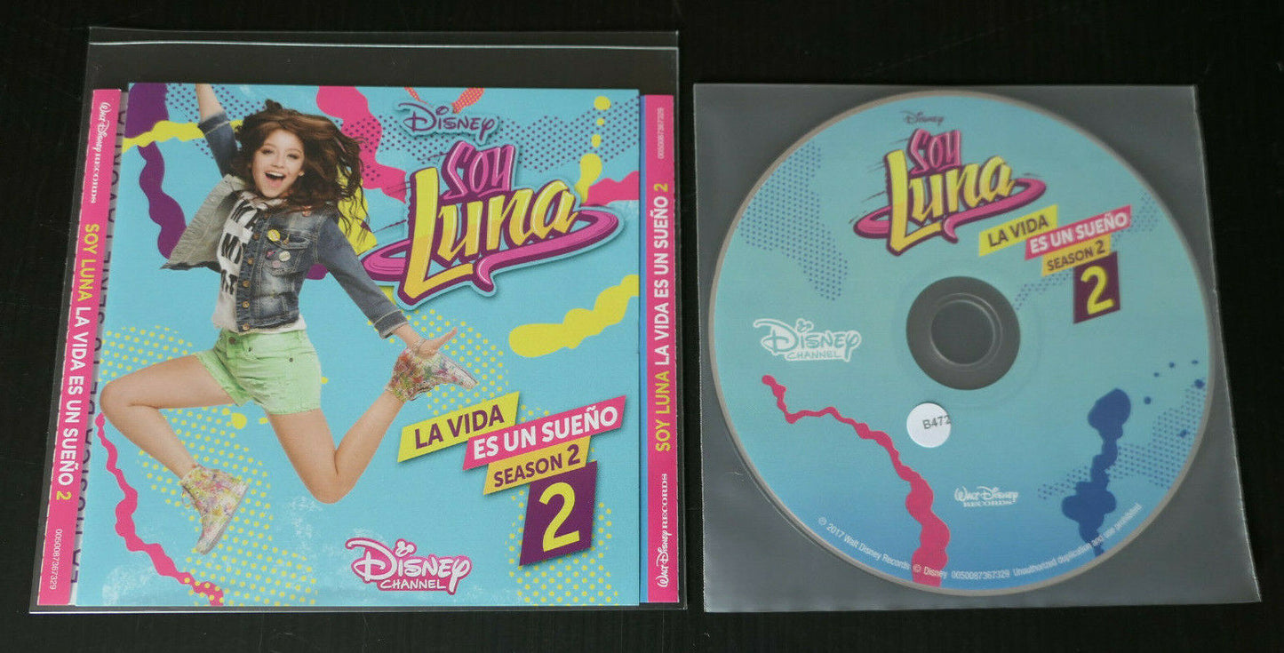 CD DISNEY / SOY LUNA / LA VIDA ES UN SUENO SEASON 2 / 2017
