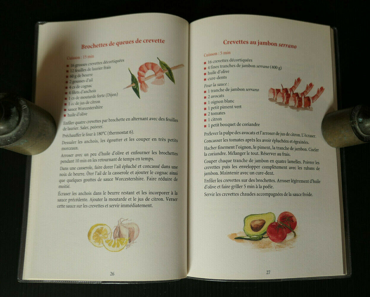 CREVETTES JE VOUS AIME / VALERIE GAUDANT / RECETTES CUISINE 2008