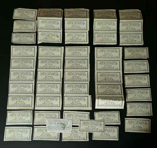 DETTE PUBLIQUE ROUMANIE FRANCS OR 1889-1910 1939 ROMANIA PUBLIC DEBT GOLD