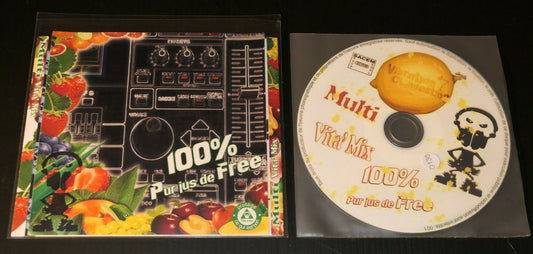 CD 100% PUR JUS DE FREE MULTI VITA'MIX / VIBRATION CLANDESTINE / TECHNO