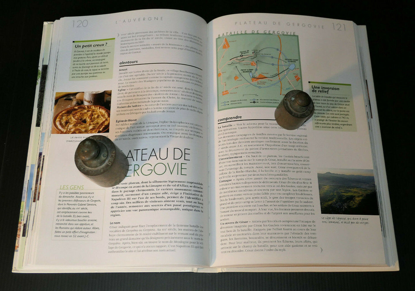 L'AUVERGNE / MES LIVRES VOYAGES / MICHELIN / EDITIONS ATLAS 2007