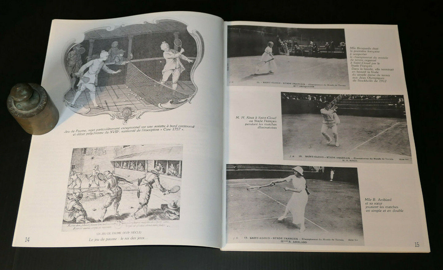 SPORTIF AVANT 1920 / NADINE BOIS / HISTOIRE SPORT PHOTOS CARTES POSTALES / 1991