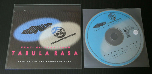 CD TABULA RASA MELLOWBAG FREUNDESKREIS FEAT MR GENTLEMAN / PROMO LIMITED 1998