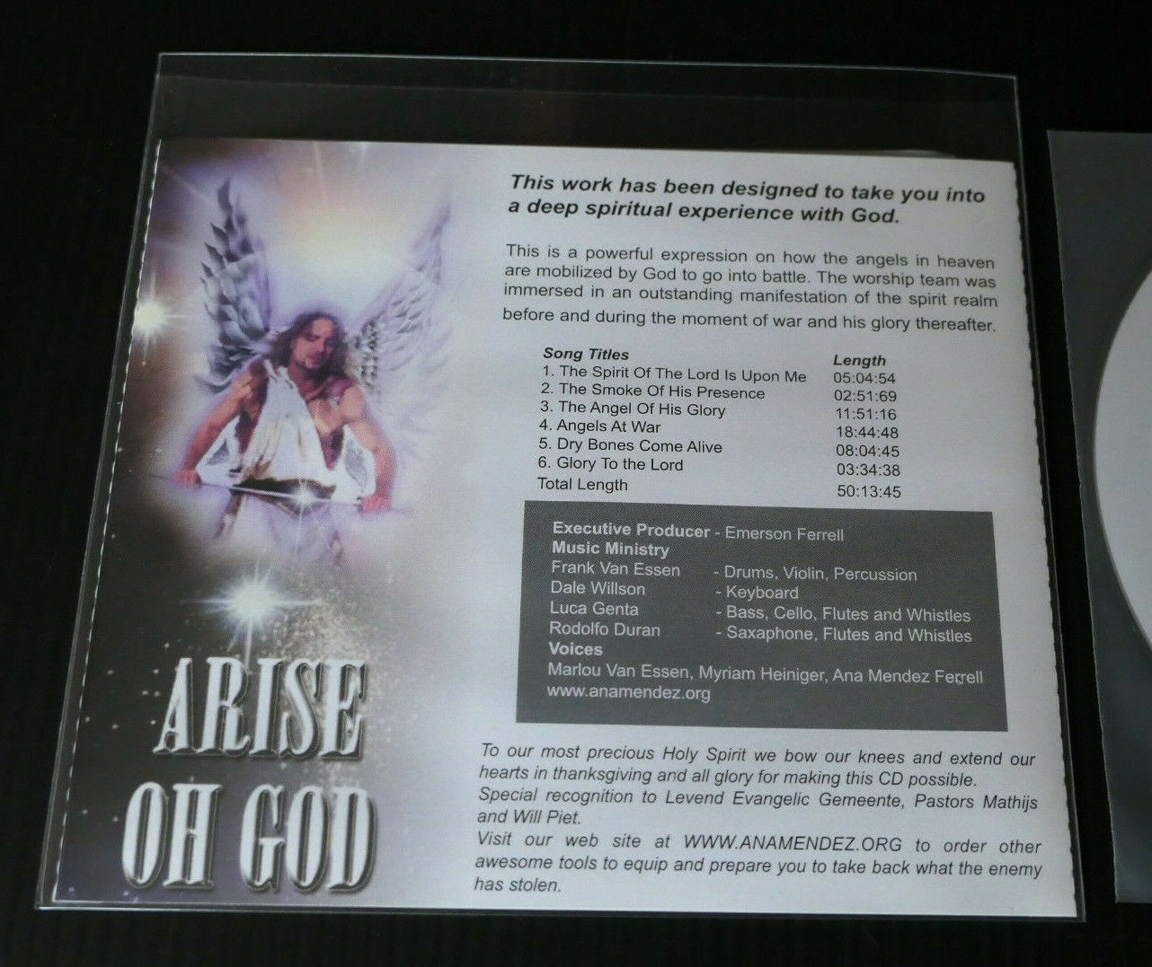 CD ARISE OH GOD / ANA MENDEZ FERRELL