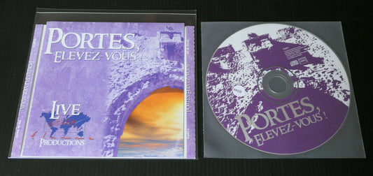 CD PORTES ELEVEZ-VOUS ! / CLE DE DAVID / LIVE PRODUCTIONS