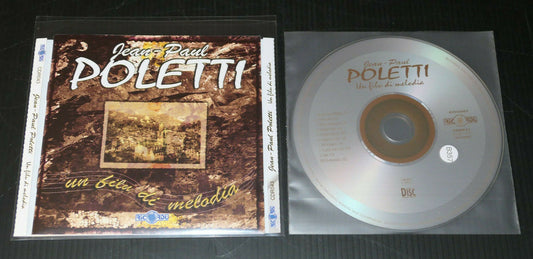 CD JEAN-PAUL POLETTI / UN FILU DI MELODIA / RICORDU 1997