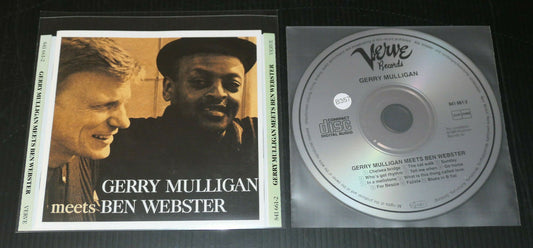 CD GERRY MULLIGAN MEETS BEN WEBSTER / VERVE RECORDS 1990