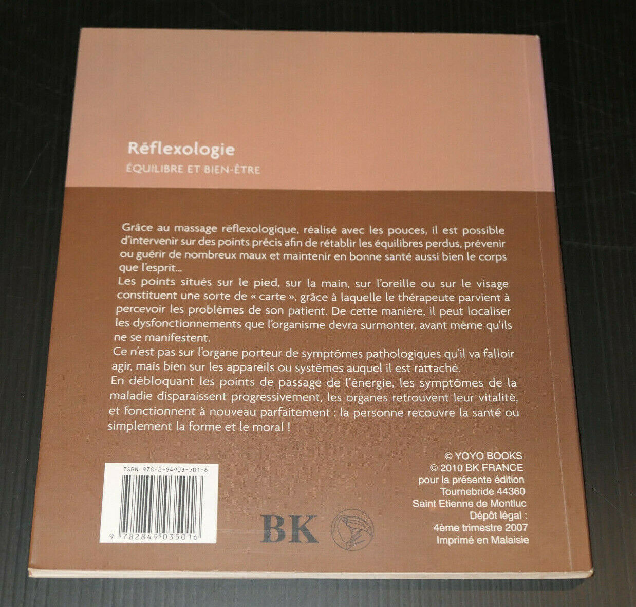 REFLEXOLOGIE / FRANCESCA BINO / MASSAGE EQUILIBRE BIEN-ETRE SANTE / 2010