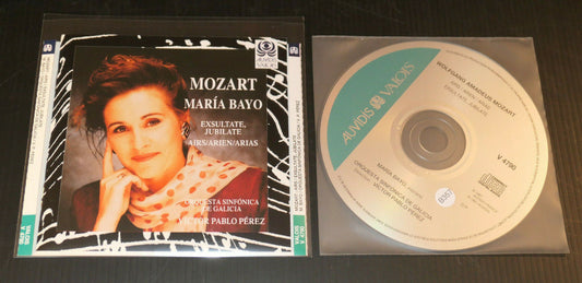 CD MOZART / MARIA BAYO / VICTOR PABLO PEREZ / ORQUESTA SINFONICA DE GALICIA 1997