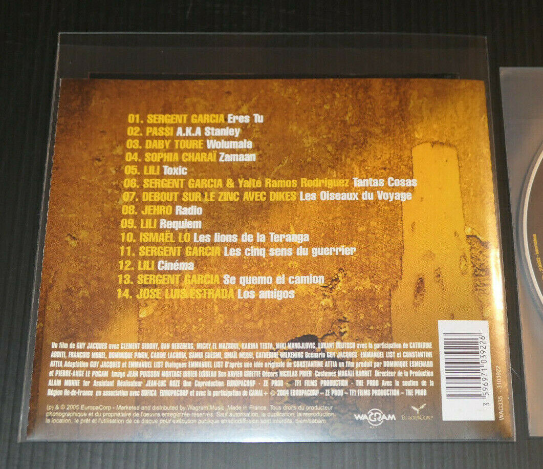 CD ZE FILM / BOF / PASSI SERGENT GARCIA ISMAEL LO DABY TOURE / WAGRAM 2005
