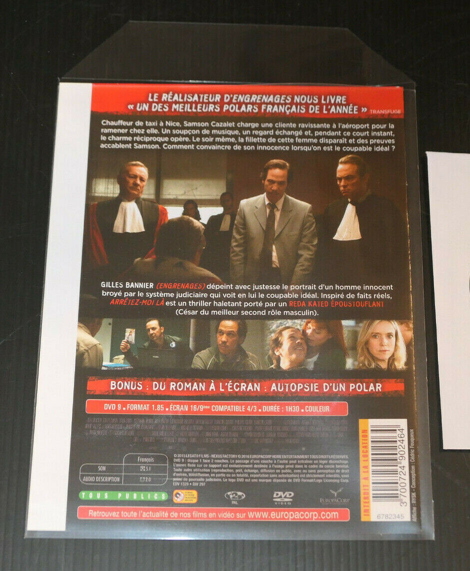 DVD ARRETEZ-MOI LA / REDA KATEB LEA DRUCKER GILLES COHEN / GILLES BANNIER