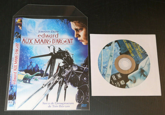 DVD EDWARD AUX MAINS D'ARGENT / TIM BURTON / JOHNNY DEPP WINONA RYDER