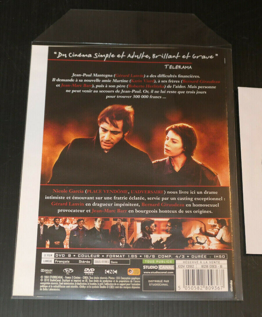 DVD LE FILS PREFERE / NICOLE GARCIA / LANVIN BARR GIRAUDEAU