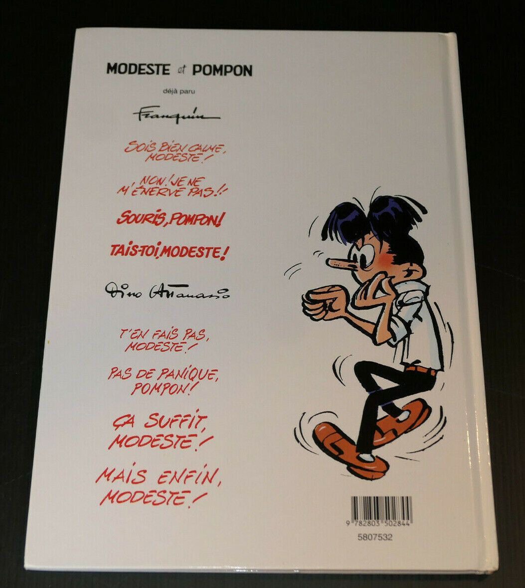 LOT DE 2 BD / MODESTE ET POMPON / FRANQUIN / DINO ATTANASIO