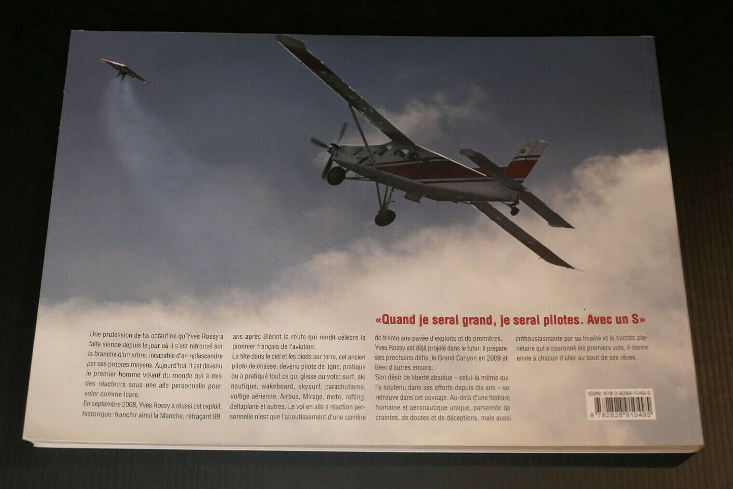 YVES ROSSY HOMME VOLANT / THIERRY PEITREQUIN 2009 / SPORT AERONAUTIQUE