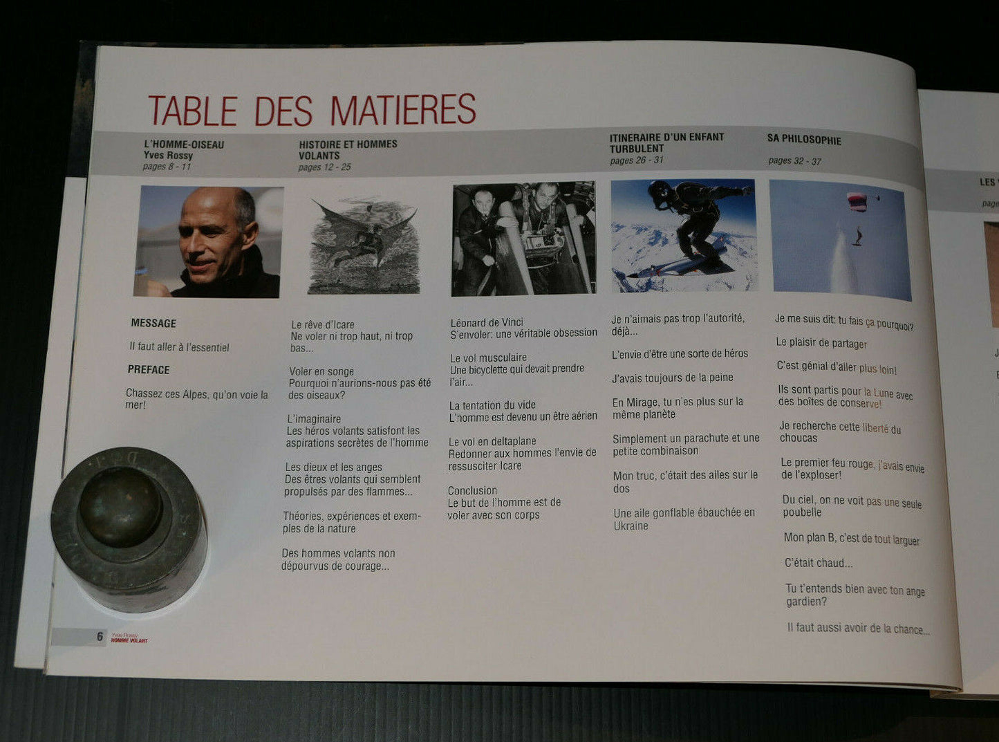 YVES ROSSY HOMME VOLANT / THIERRY PEITREQUIN 2009 / SPORT AERONAUTIQUE