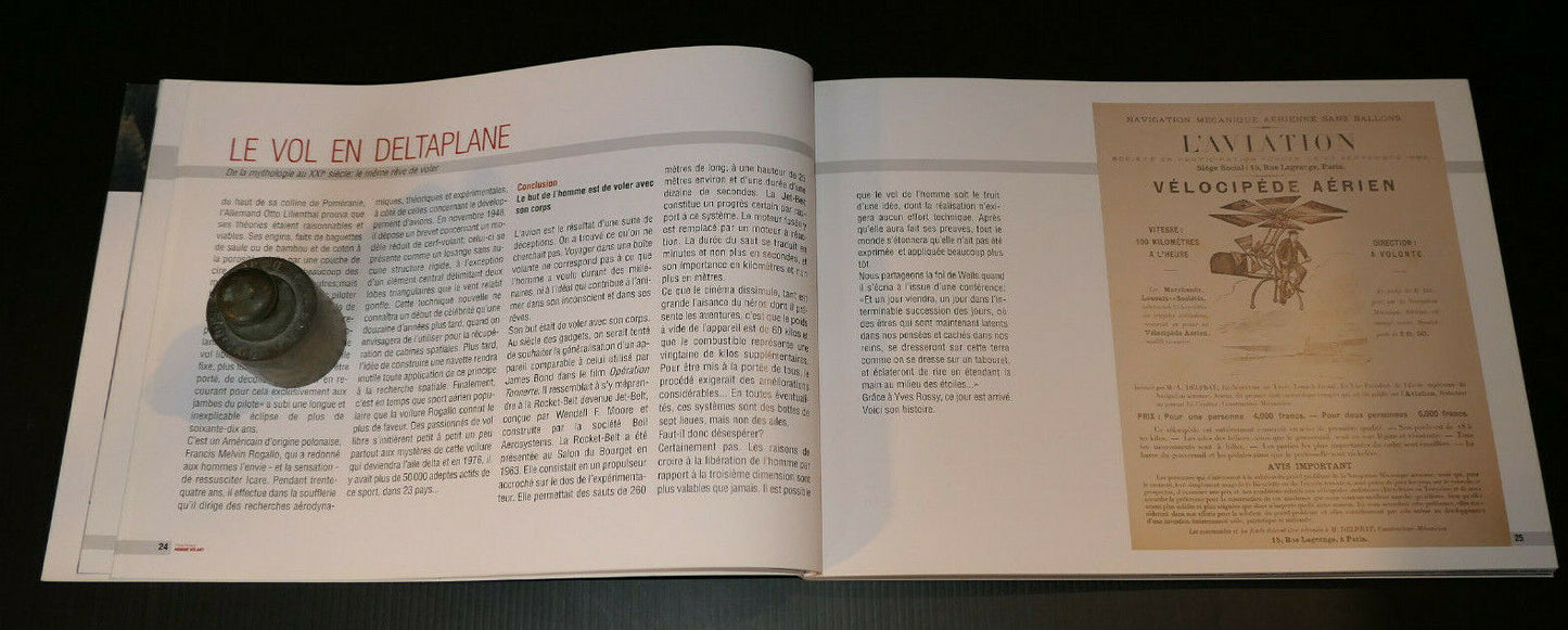 YVES ROSSY HOMME VOLANT / THIERRY PEITREQUIN 2009 / SPORT AERONAUTIQUE