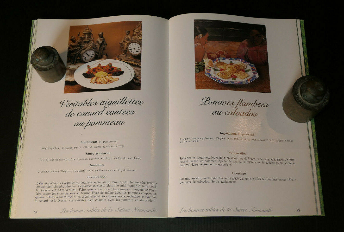LA GASTRONOMIE EN SUISSE NORMANDE / EDITIONS CORLET 1991 / CUISINE NORMANDIE