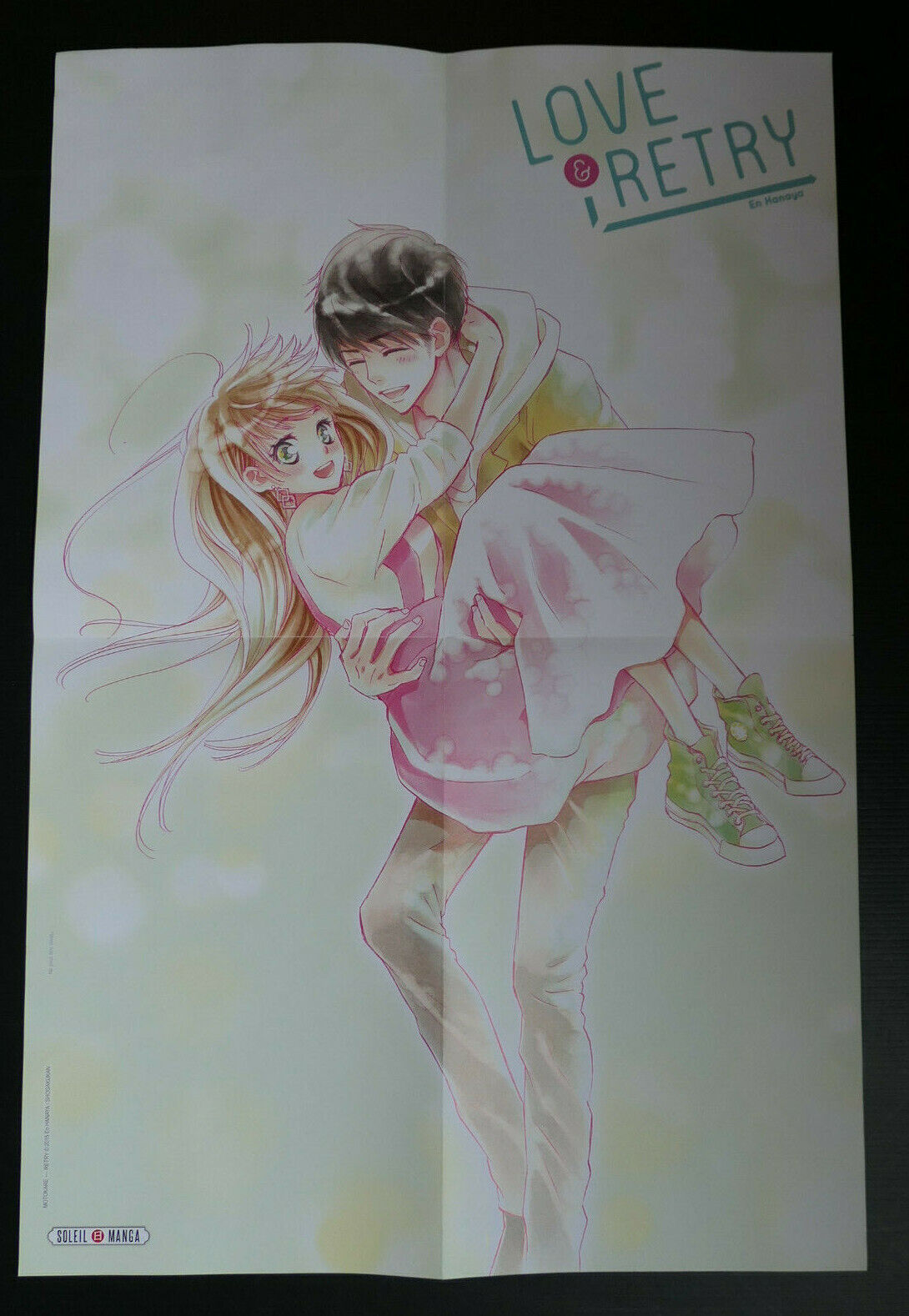 POSTER PROMO MANGA LOVE &amp; RETRY / HONEY COME HONEY / 2015 