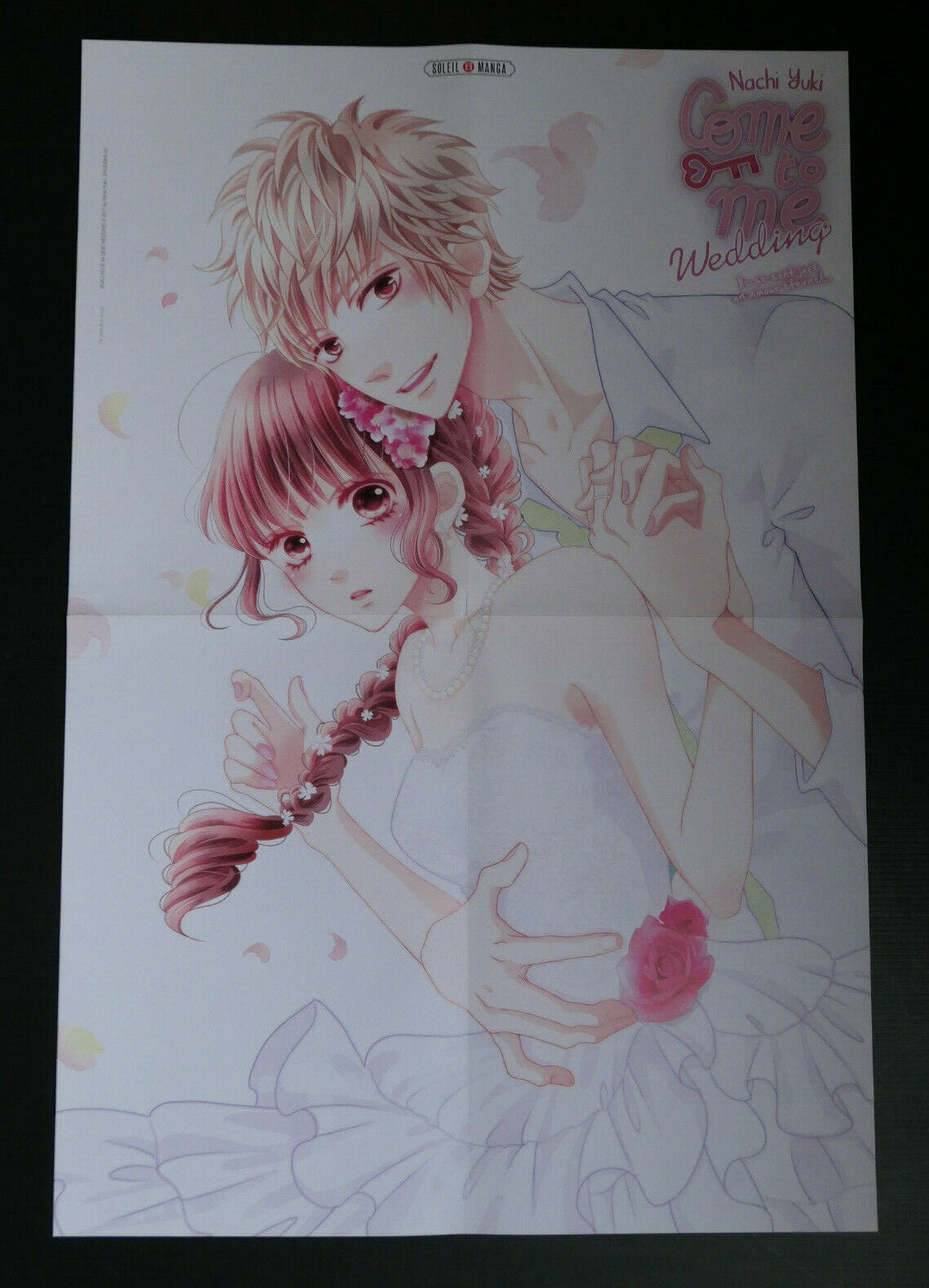 AFFICHE POSTER PROMO MANGA BE TWIN YOU & ME / COME TO ME WEDDING / 2017