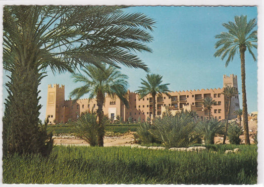 CARTE POSTALE COULEUR CPSM ERFOUD GRAND HOTEL DU SUD