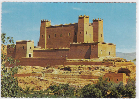 CPSM COLOR POSTCARD PICTURESQUE MOROCCO BOUMALNE REGION OF DADES 