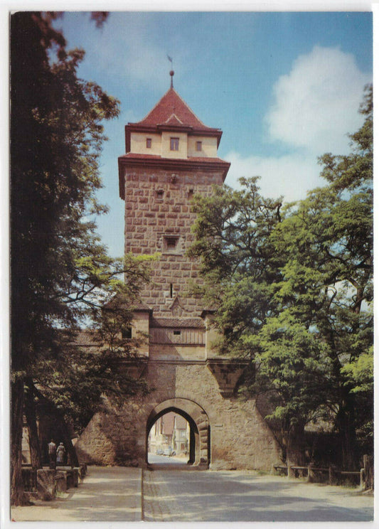 CARTE POSTALE COULEUR CPSM ROTHENBURG OB DER TAUBER GALGENTOR GALLOWS-GATE