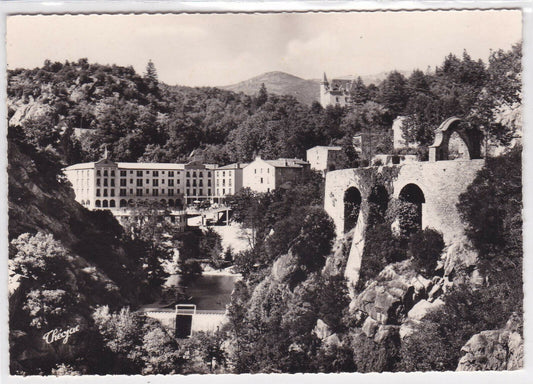 BLACK &amp; WHITE POSTCARD CPSM SURROUNDINGS OF PRADES MOLITG-LES-BAINS 