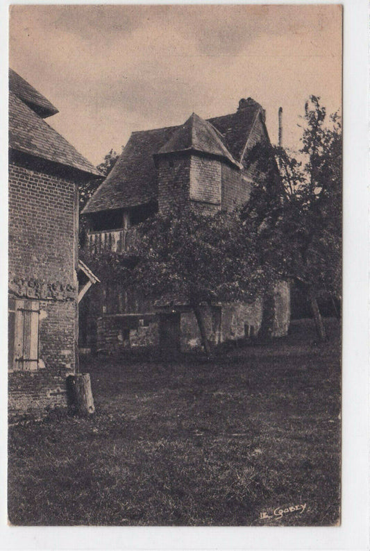 OLD POSTCARD CPA OLD MANOR OF VASOUY PICTURESQUE NORMANDY 