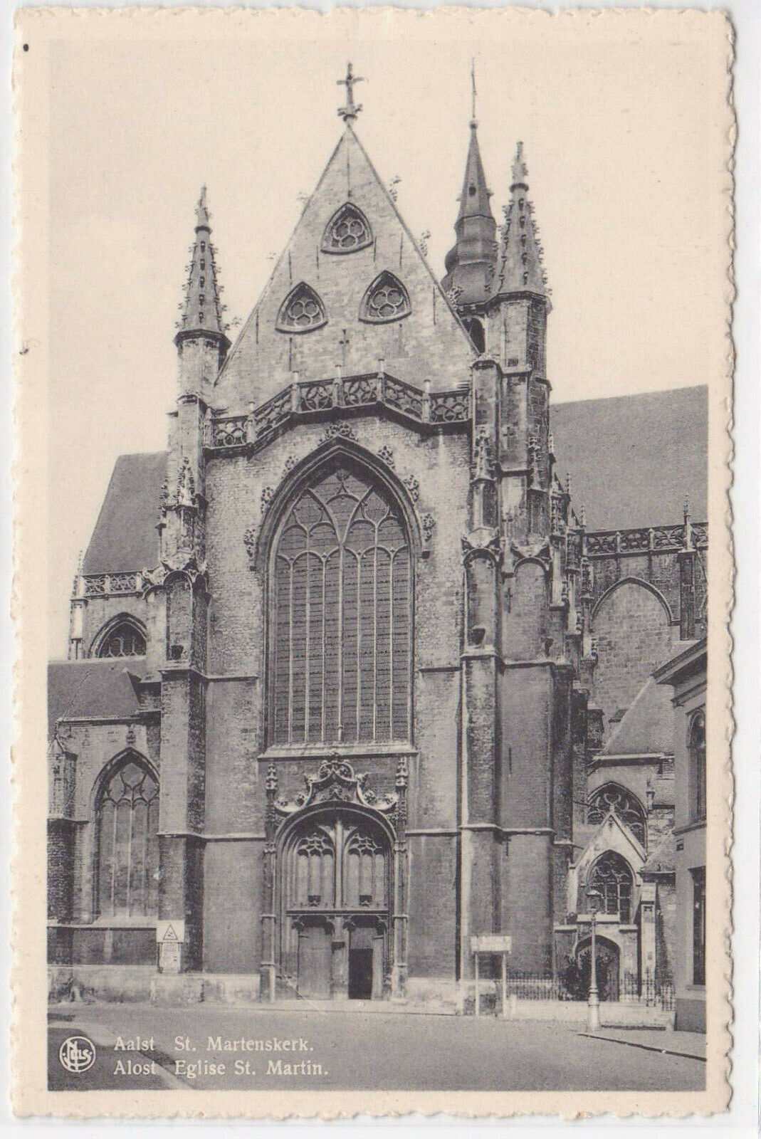 CARTE POSTALE ANCIENNE CPA AALST ST MARTENSKERK ALOST EGLISE ST MARTIN