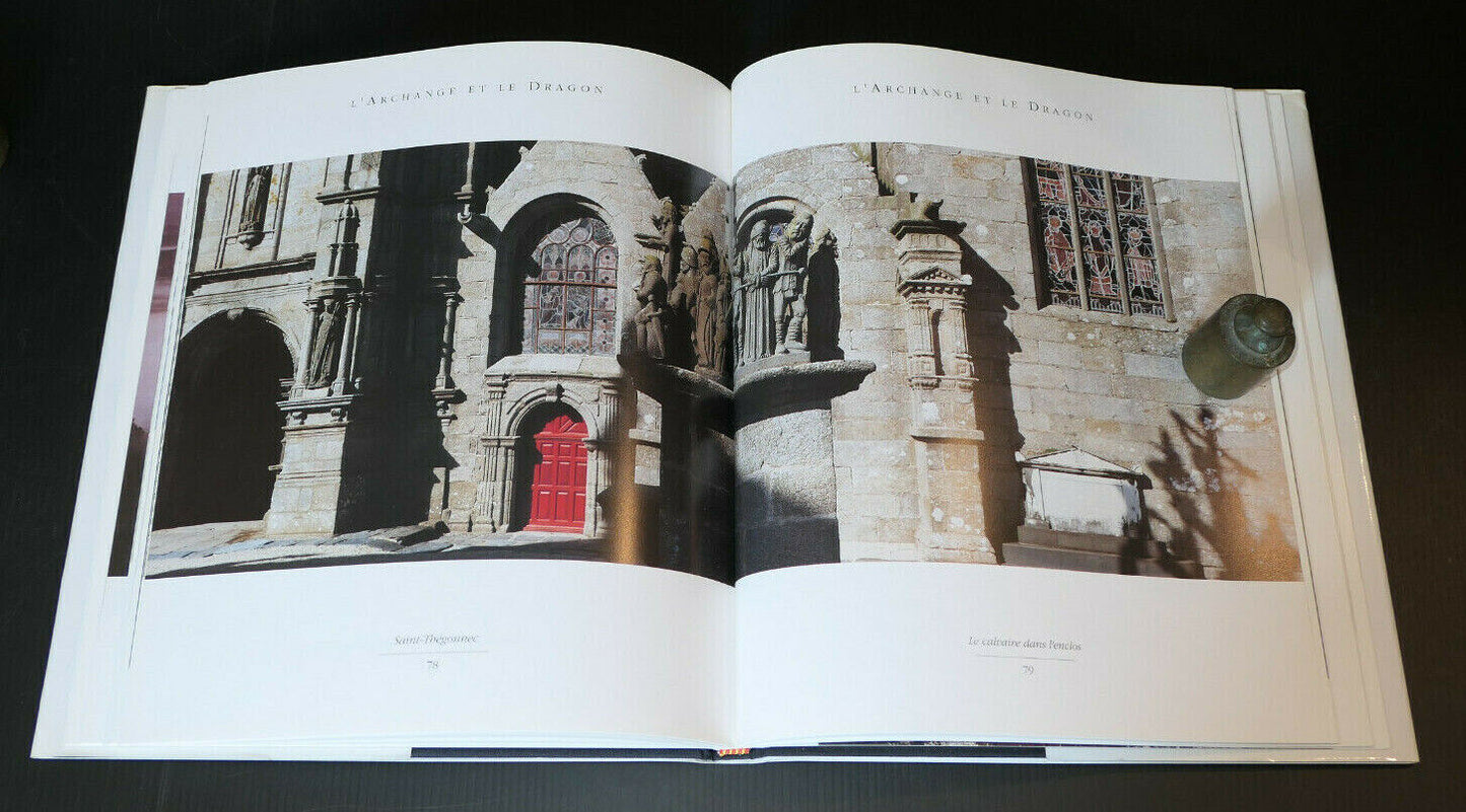 ARREE L'ARCHANGE ET LE DRAGON / ARTUS 1996 BRETAGNE PHOTOS MONTS D'ARREE
