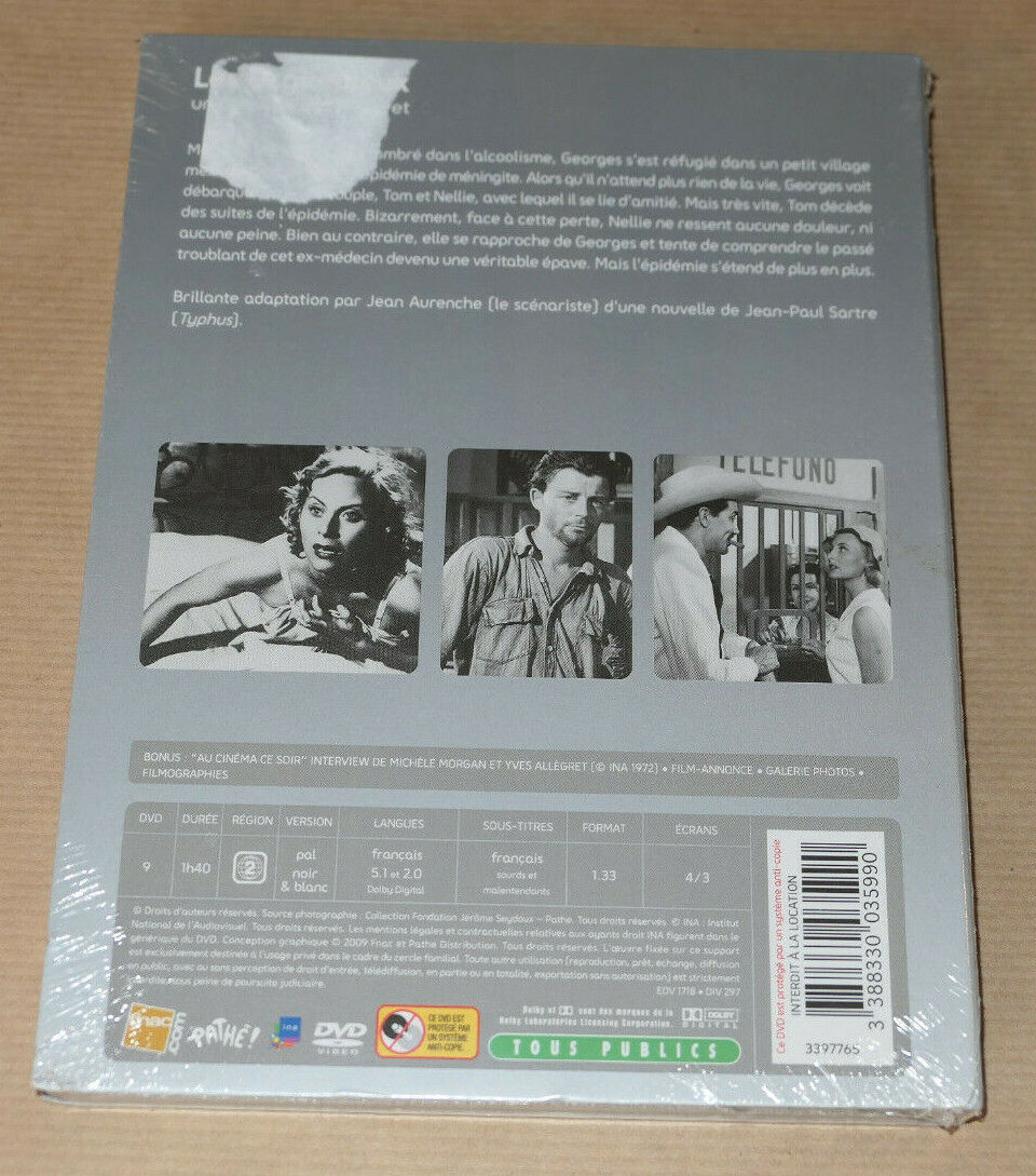 DVD LES ORGUEILLEUX / YVES ALLEGRET / MICHELE MORGAN GERARD PHILIPE