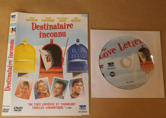 DVD DESTINATAIRE INCONNU / KATE CAPSHAW ELLEN DEGENERES TOM SELLECK / 2006