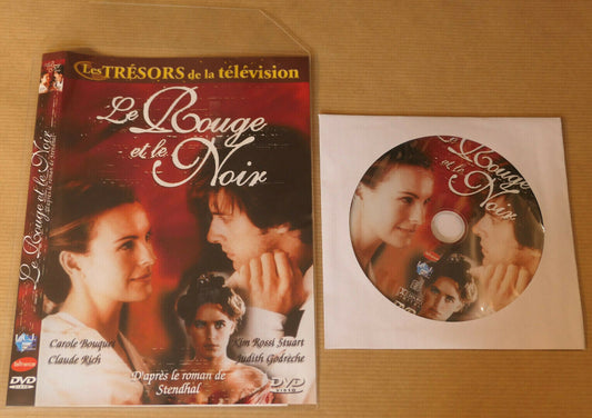 DVD LE ROUGE ET LE NOIR STENDHAL / CAROLE BOUQUET CLAUDE RICH JUDITH GODRECHE